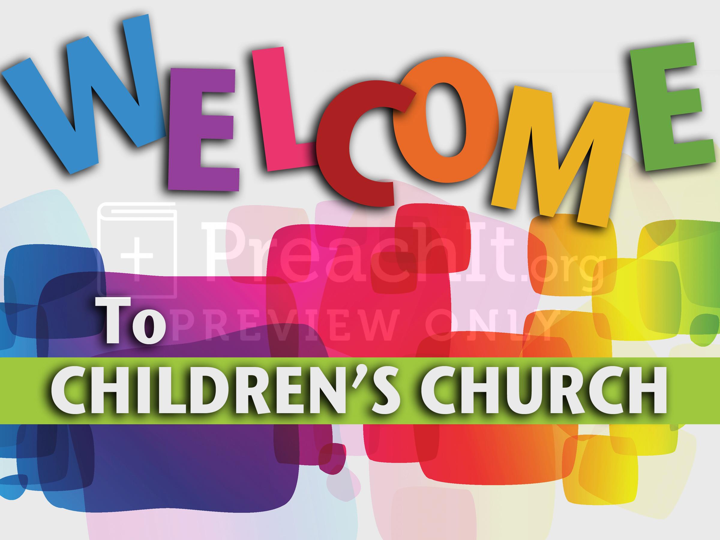 Welcome To Children's Church
