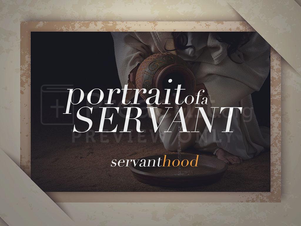 Lesson 2- Portrait of a Servant