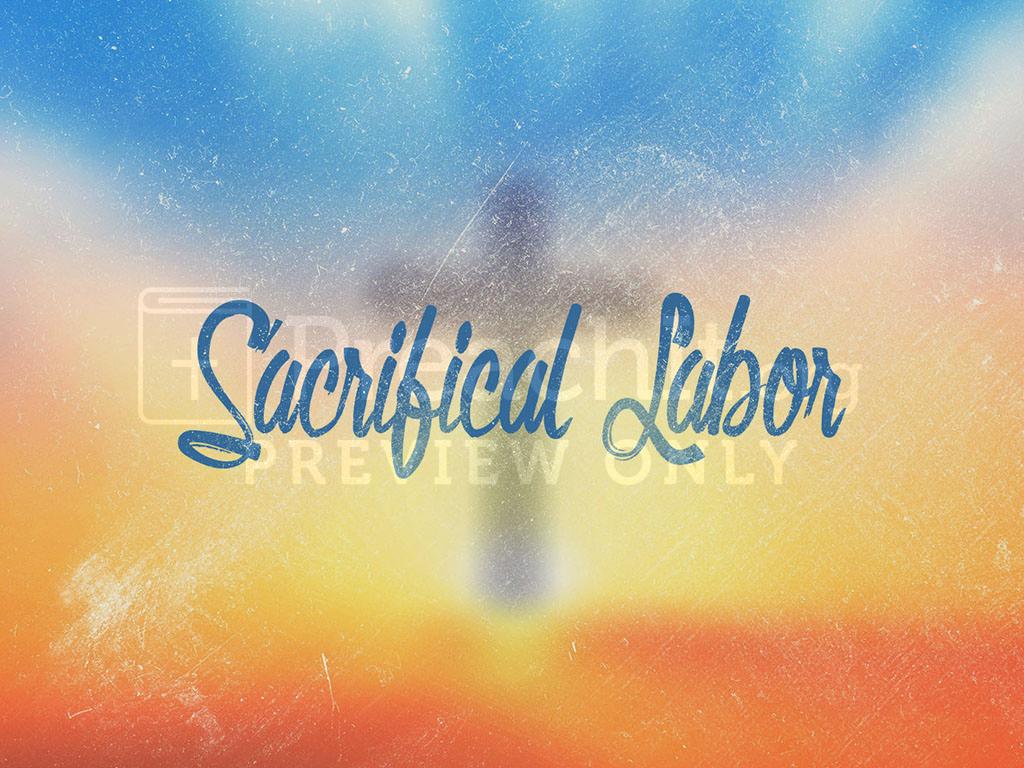 Lesson 6: Sacrificial Labor