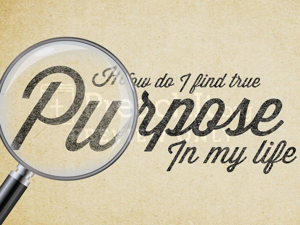 Lesson 2: How Do I Find True Purpose For My Life?