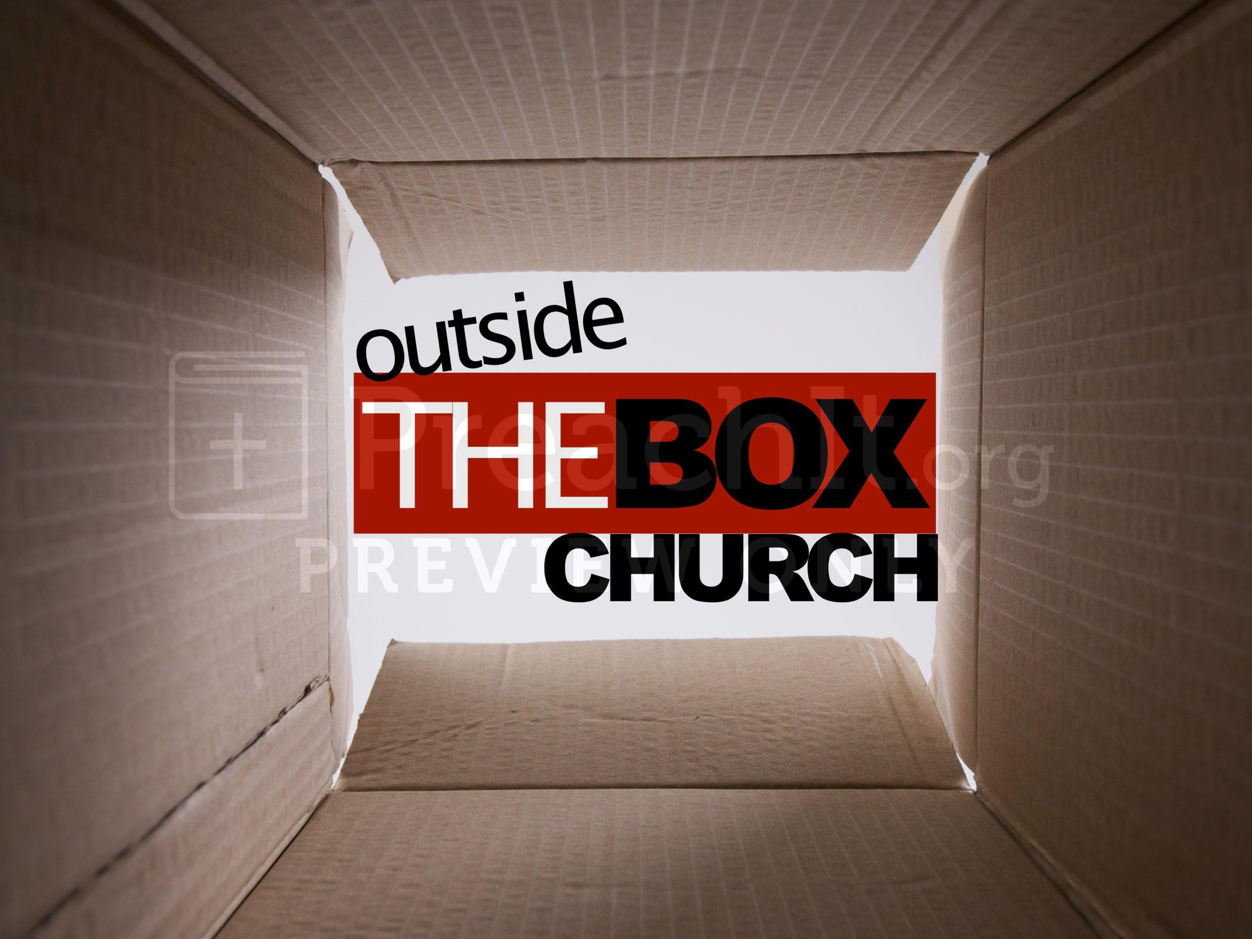 Lesson 1: Outside The Box - Church