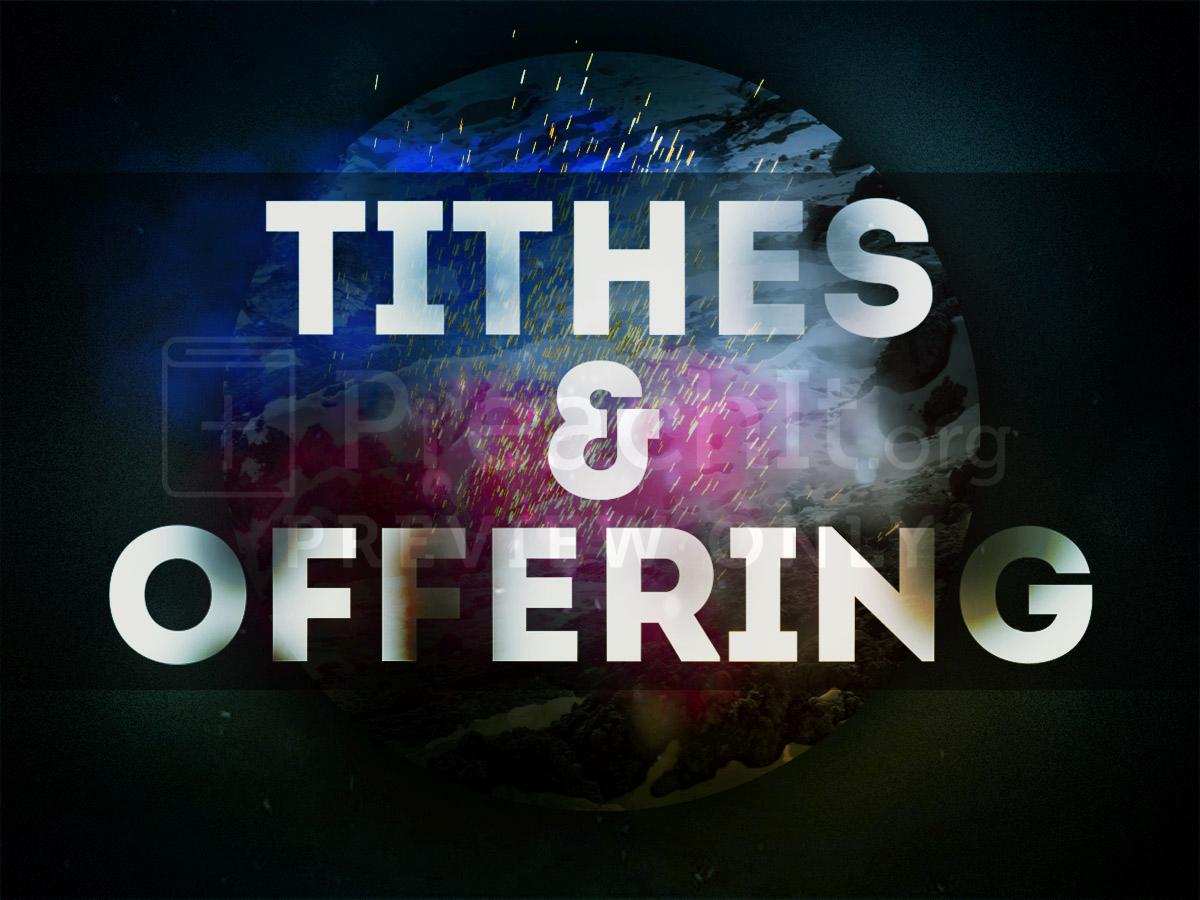 Church Offering Background