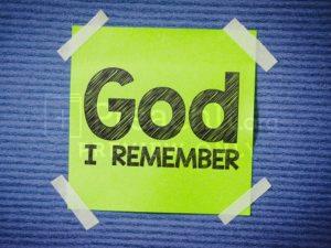 God I Remember
