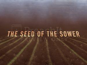 The Seed of the Sower