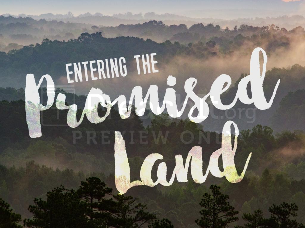 Entering the Promised Land (Print)