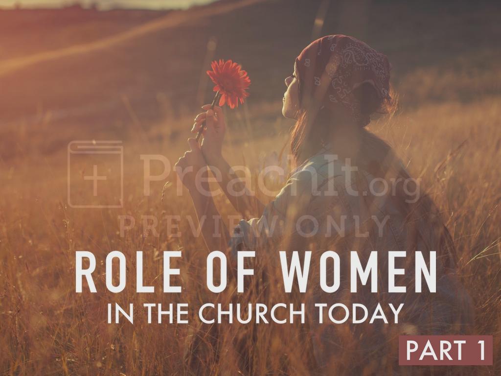 Role of Women in the Church Today