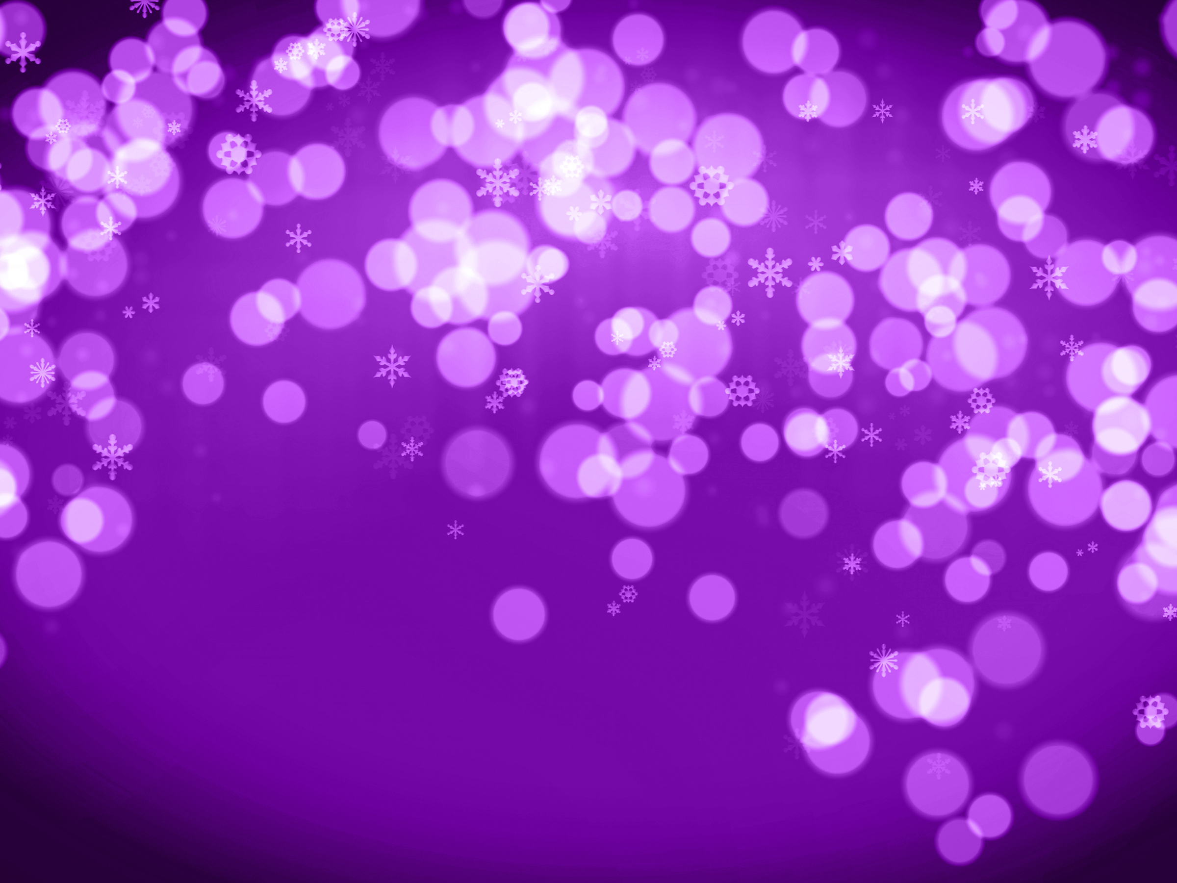 Purple Blurred Lights