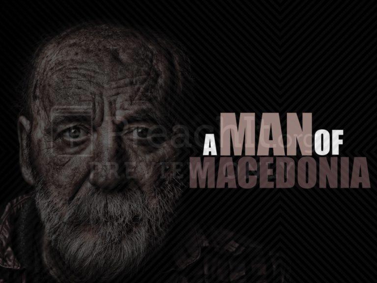 Image for Man Of Macedonia Sermon Series