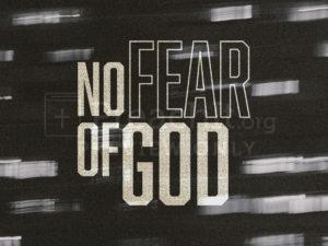 No Fear of God